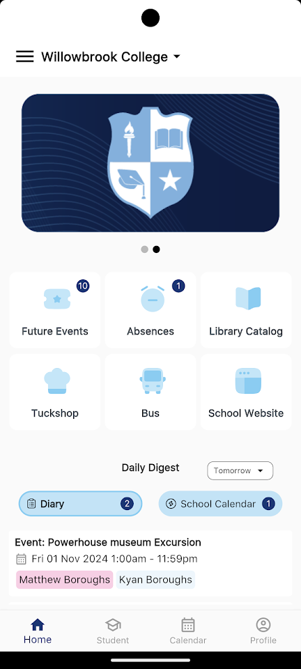 Carer Orbit App Screenshot