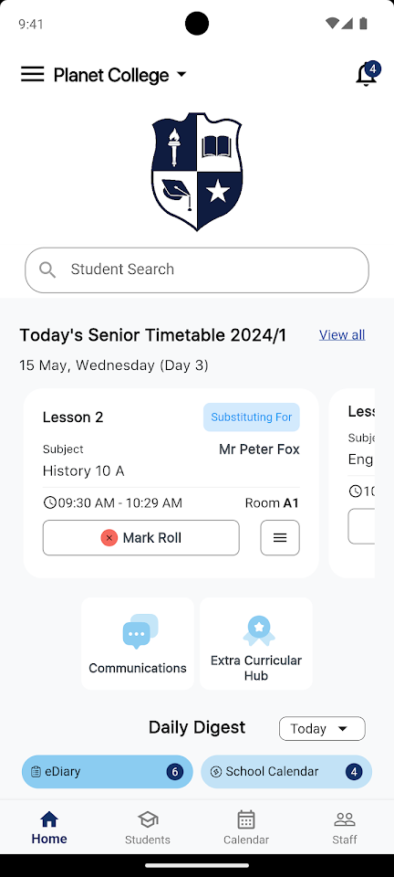 Staff Orbit App Screenshot
